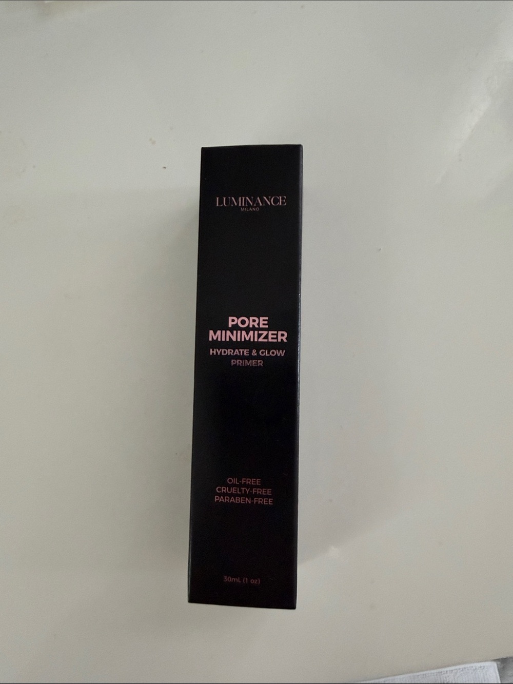 Luminance Pore Minimizer Hydrate & Glow Primer - Black